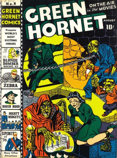 Book Cover For Green Hornet Comics 8 (original art) - Version 2