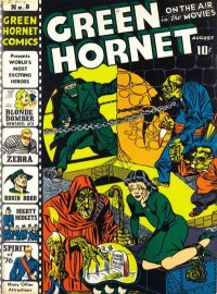 Large Thumbnail For Green Hornet Comics 8 (original art) - Version 2