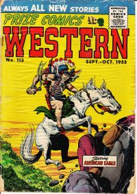 Large Thumbnail For Prize Comics Western 113