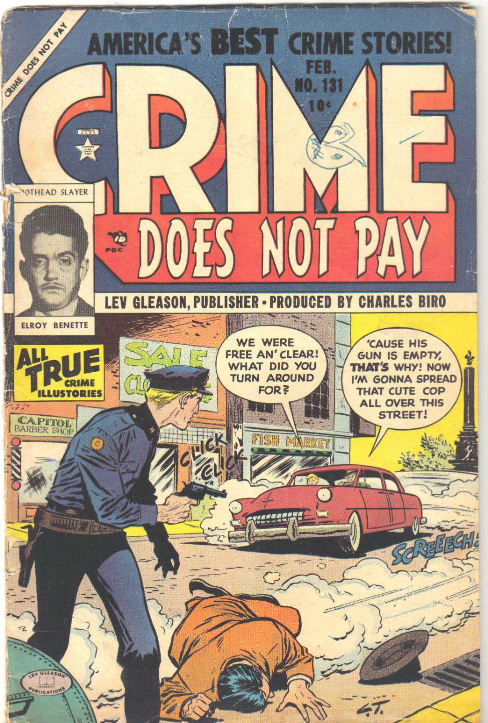 Book Cover For Crime Does Not Pay 131