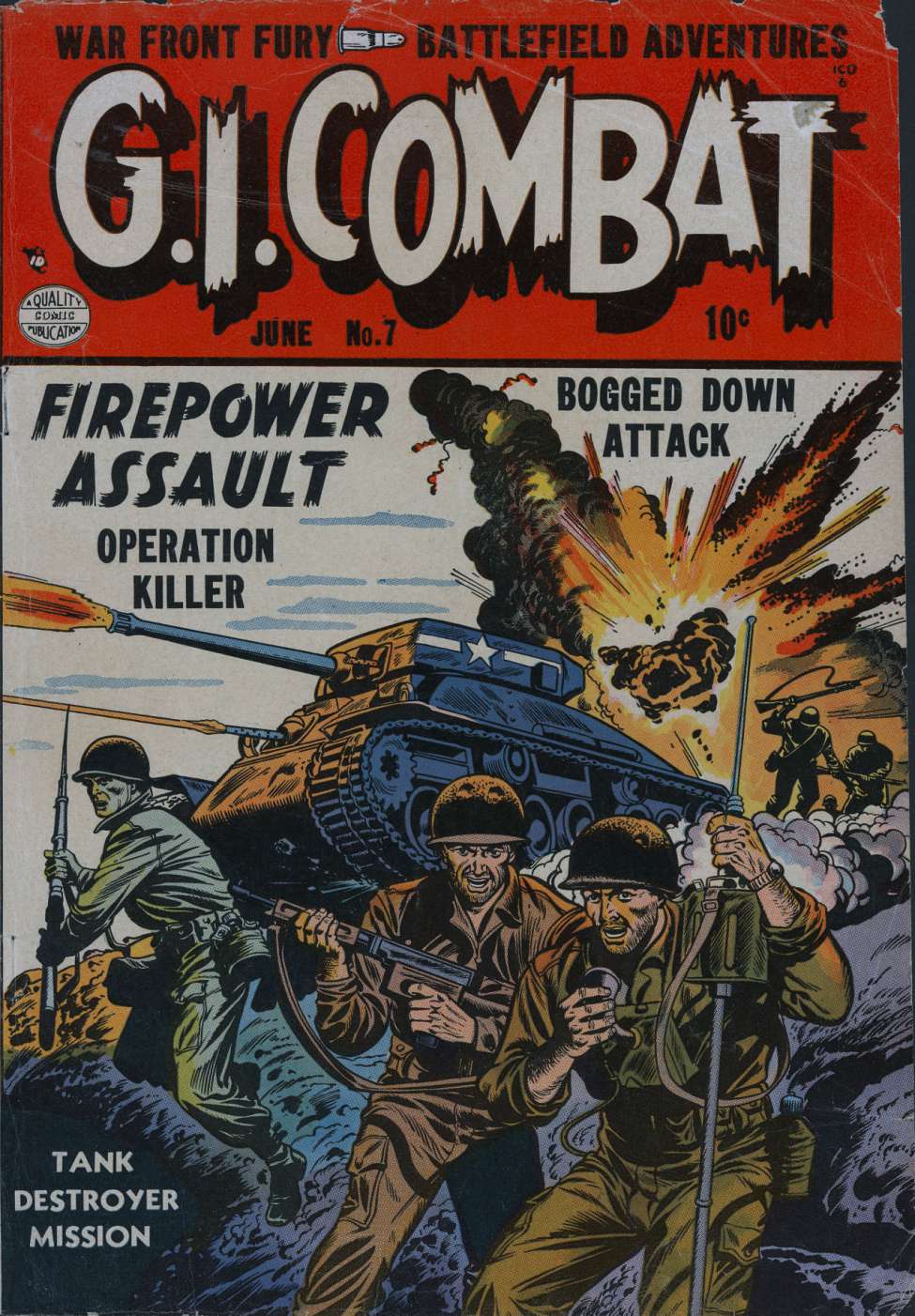 Book Cover For G.I. Combat 7