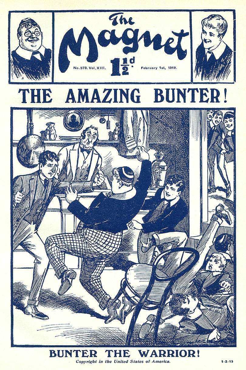 Book Cover For The Magnet 573 - The Amazing Bunter!