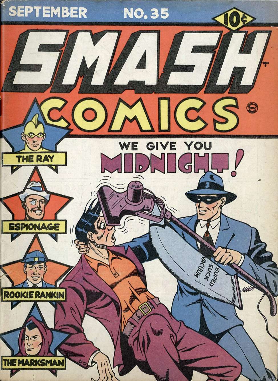 Book Cover For Smash Comics 35