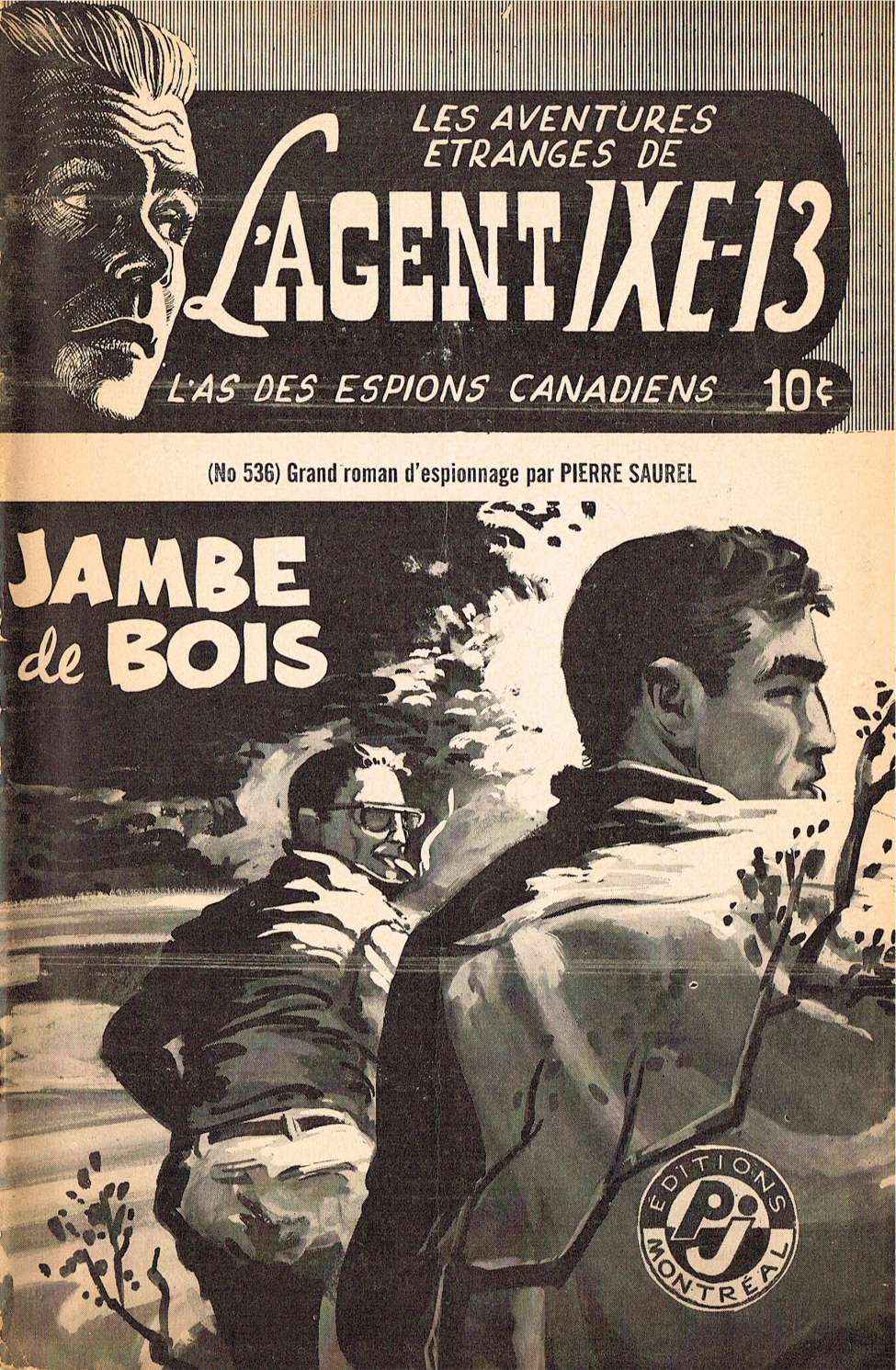 Book Cover For L'Agent IXE-13 v2 536 - Jambe de bois