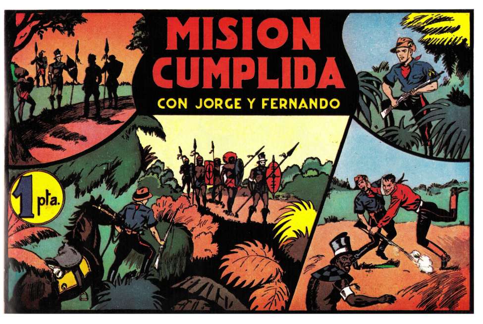 Comic Book Cover For Jorge y Fernando 36 - Misión cumplida