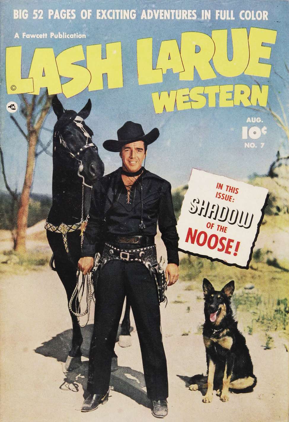 Book Cover For Lash LaRue Western 7