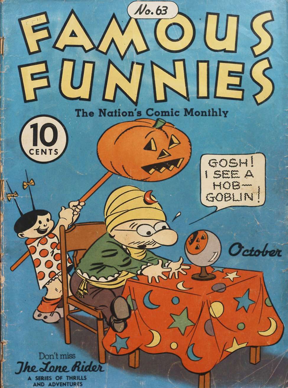 Comic Book Cover For Famous Funnies 63 (alt) - Version 2