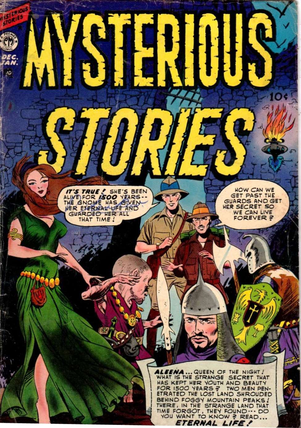 Book Cover For Mysterious Stories 2
