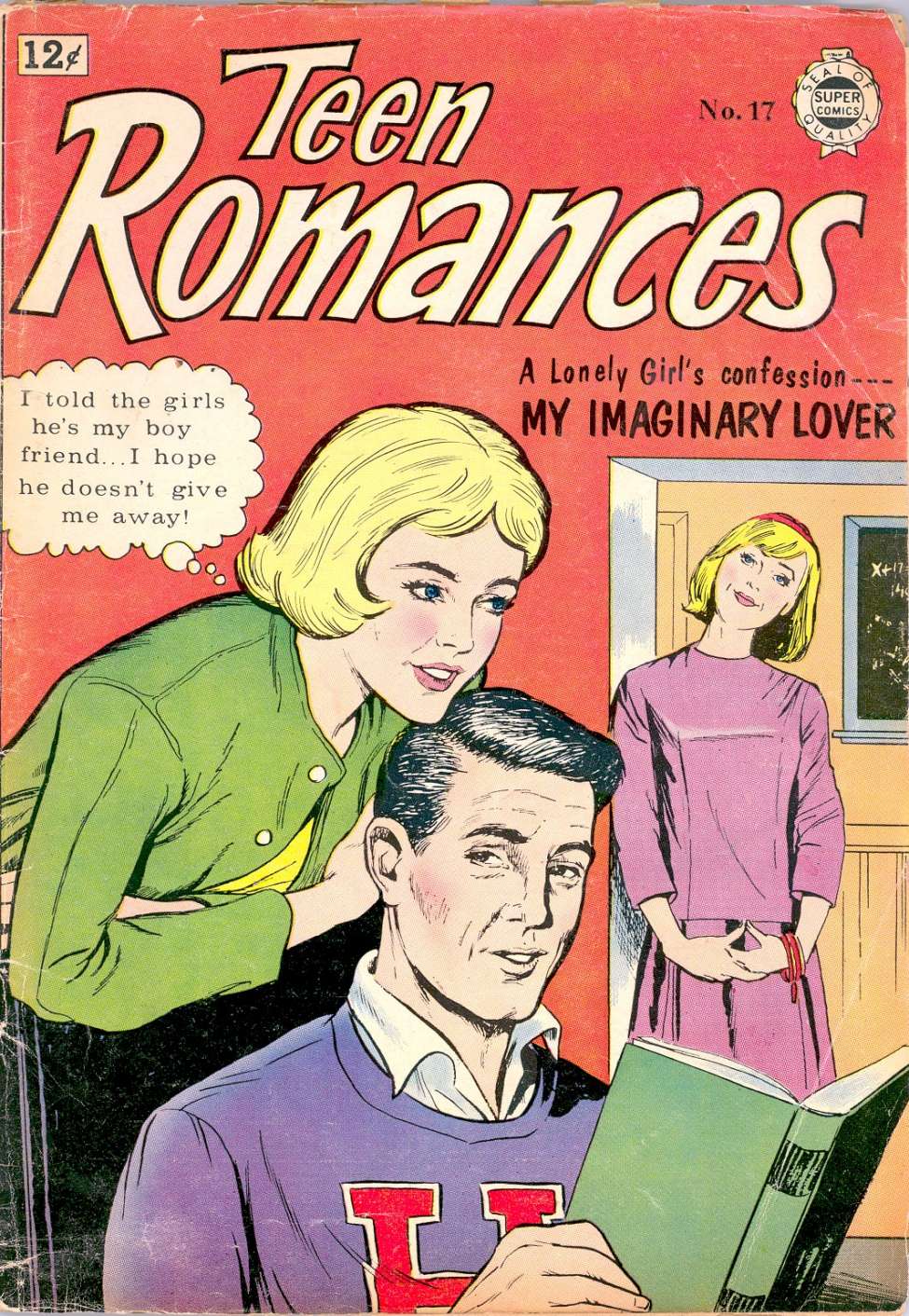Comic Book Cover For Teen Romances 17