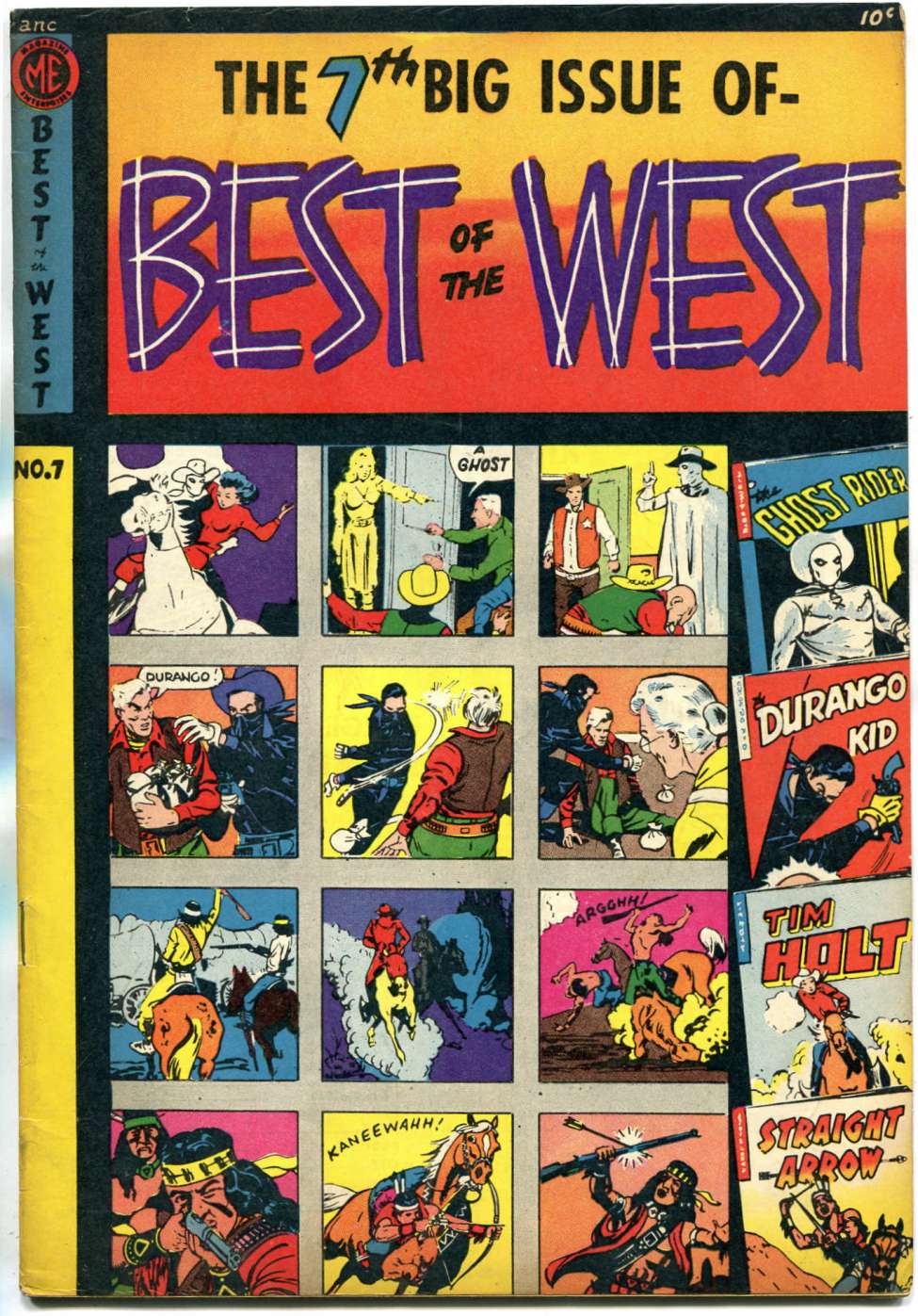 Comic Book Cover For Best of the West 7