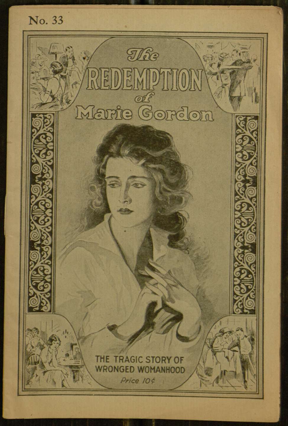 Book Cover For The Redemption of Marie Gordon 33 - Cora Lane Sherman