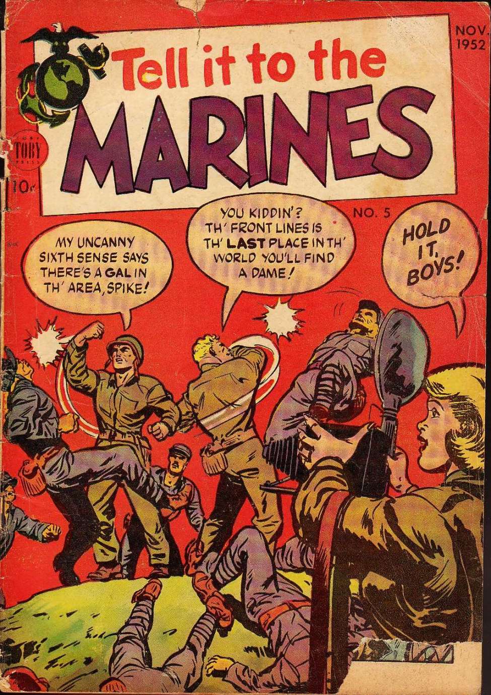 Book Cover For Tell It to the Marines 5