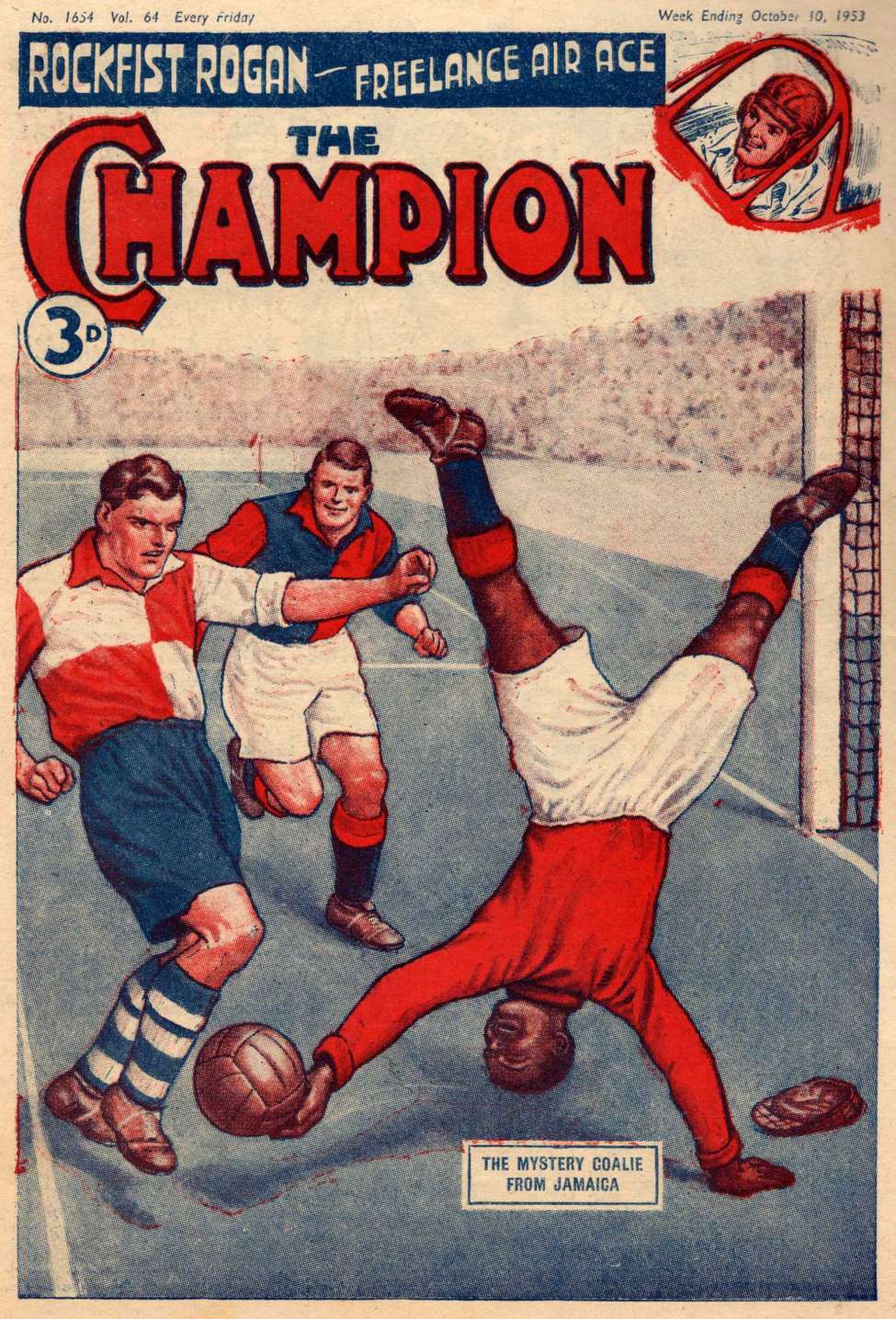 Comic Book Cover For The Champion 1654
