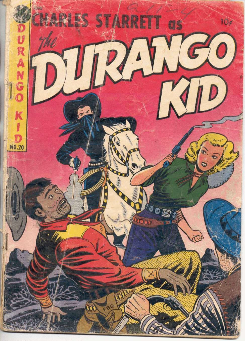 Comic Book Cover For Durango Kid 20