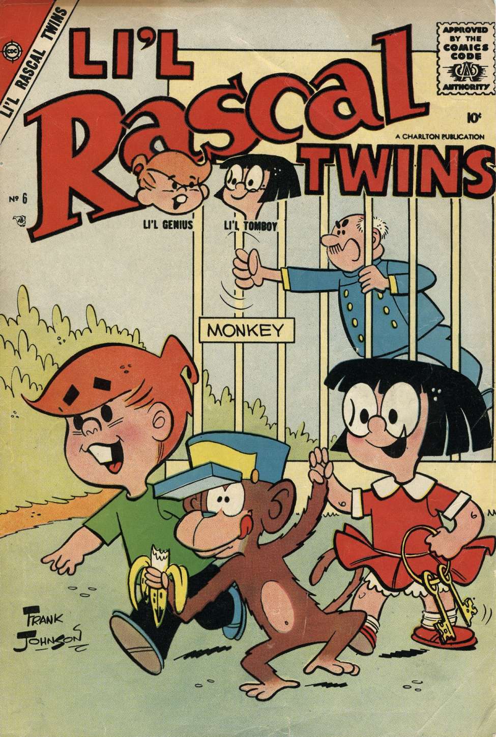 Comic Book Cover For Li'l Rascal Twins 6