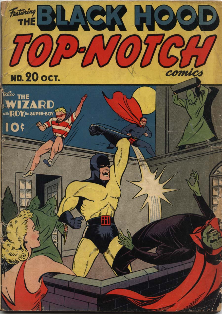 Comic Book Cover For Top Notch Comics 20