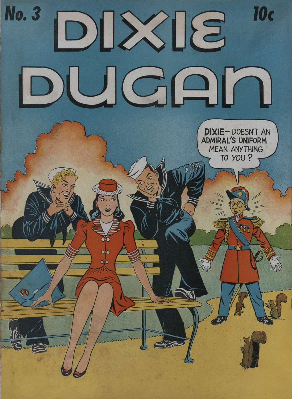 Comic Book Cover For Dixie Dugan 3
