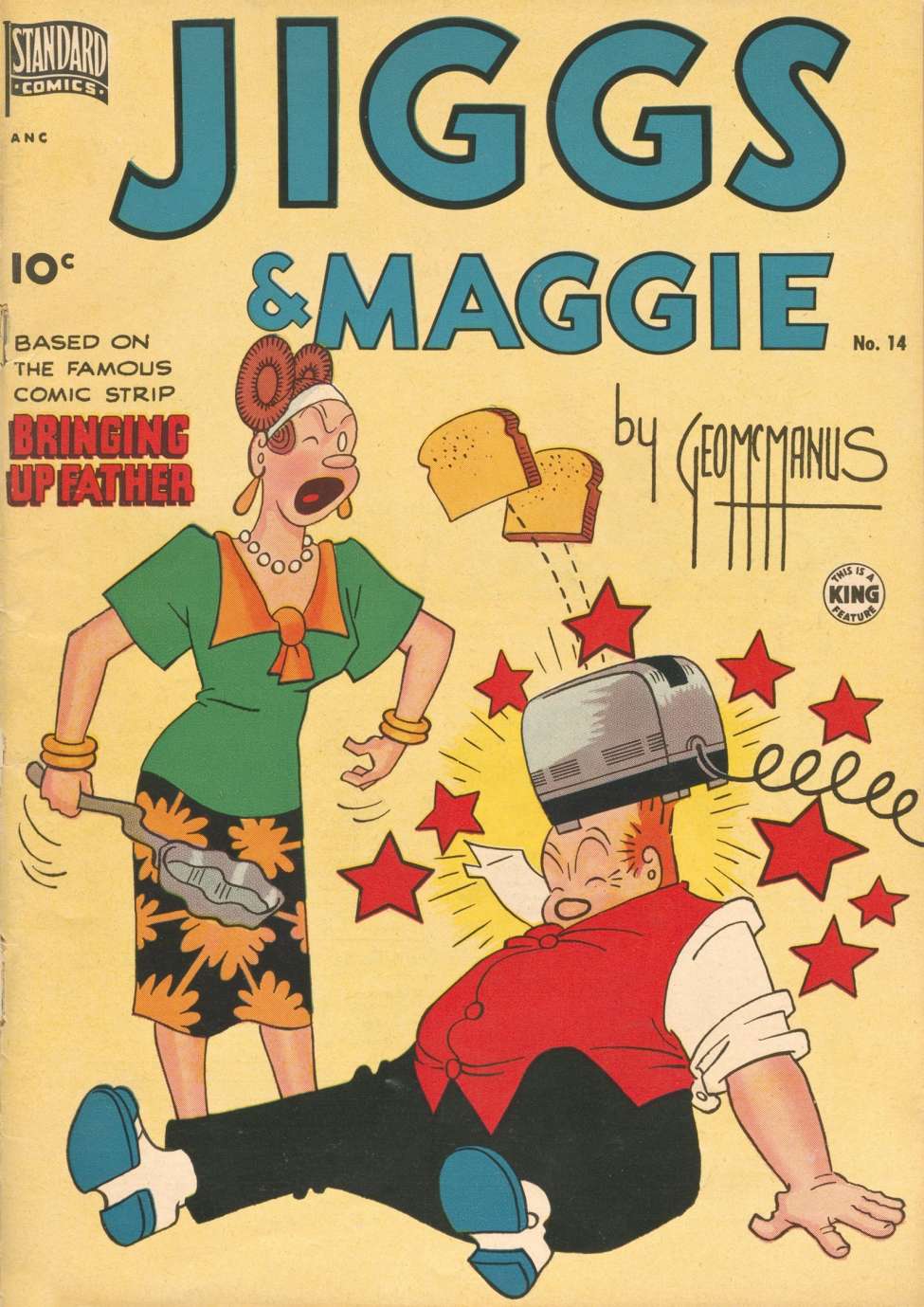 Book Cover For Jiggs & Maggie 14