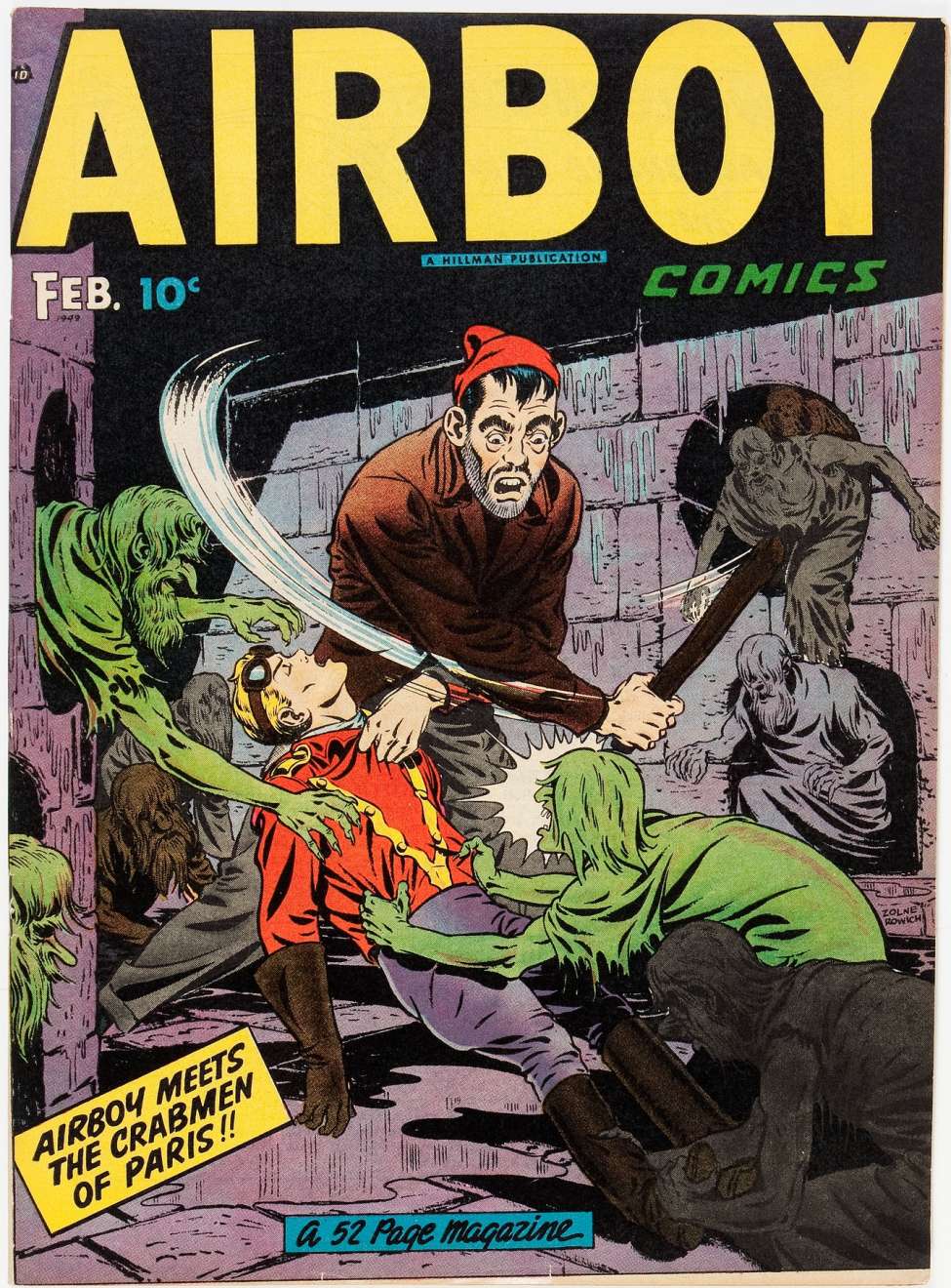 Comic Book Cover For Airboy Comics v6 1