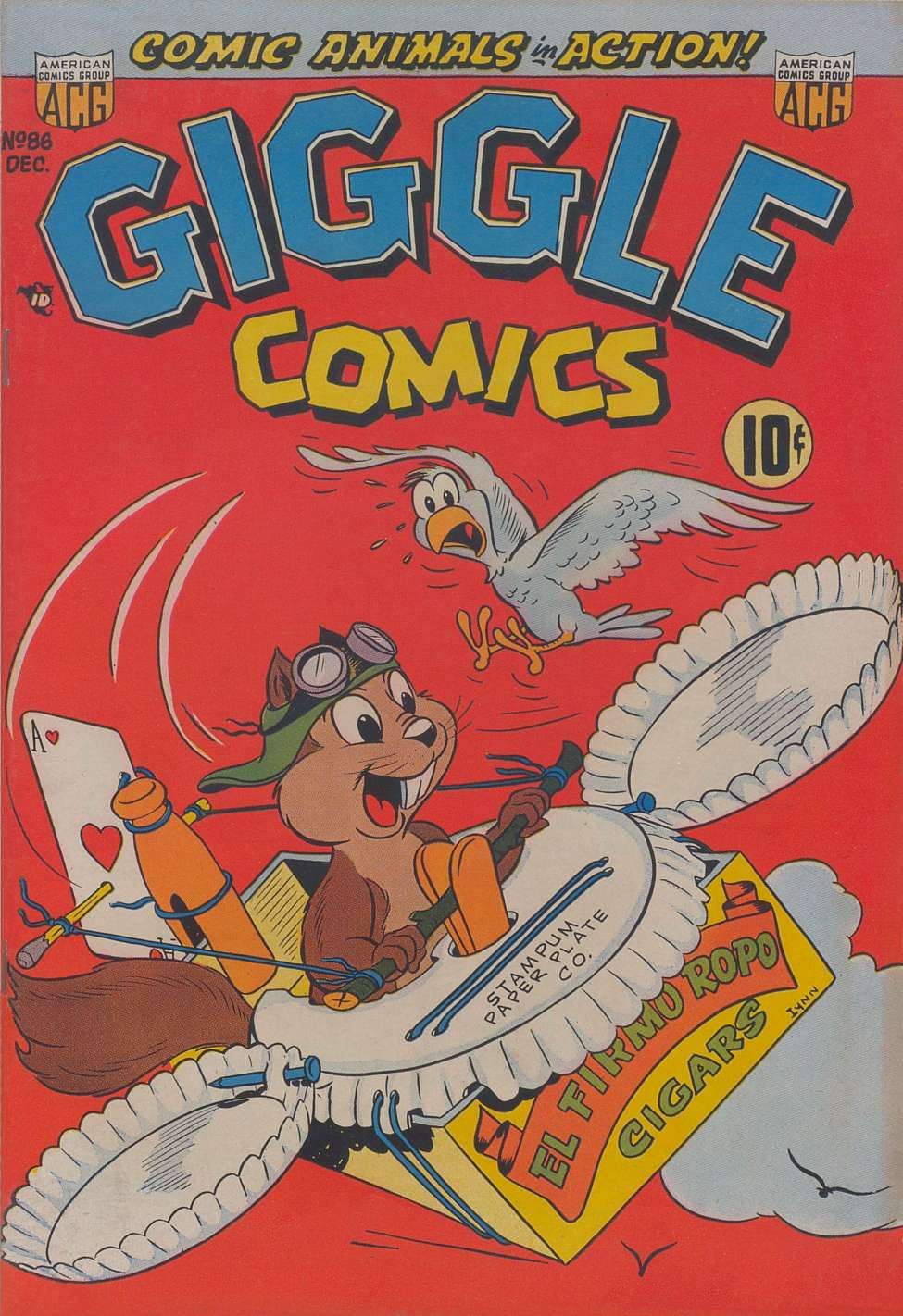 Book Cover For Giggle Comics 86