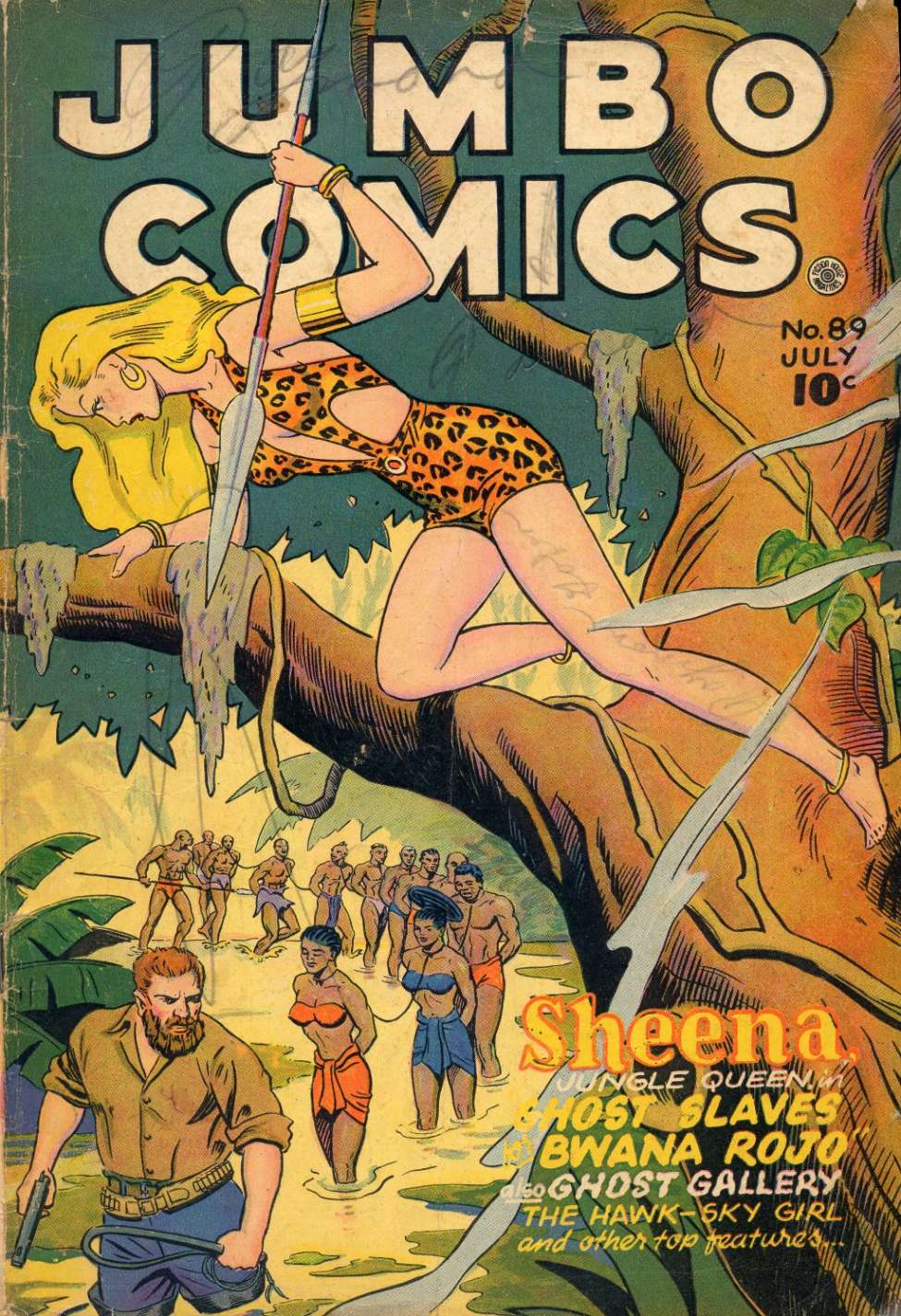 Book Cover For Jumbo Comics 89