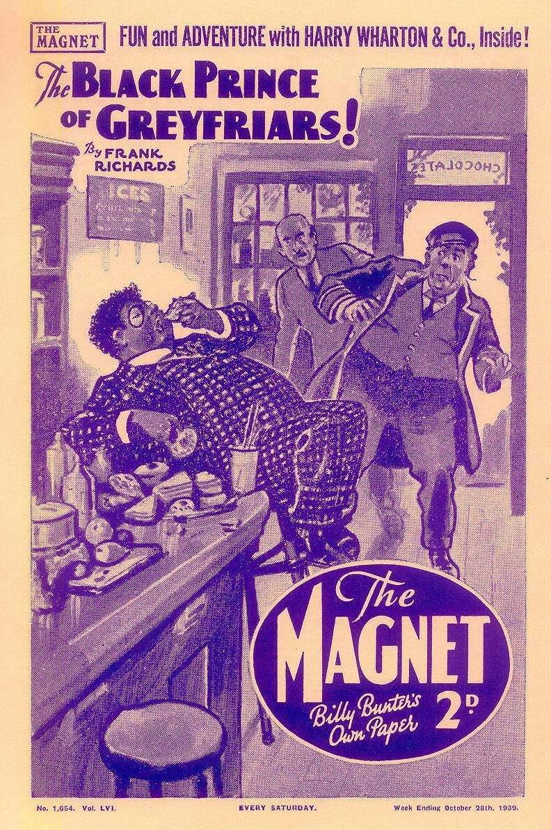 Book Cover For The Magnet 1654 - The Black Prince of Greyfriars!