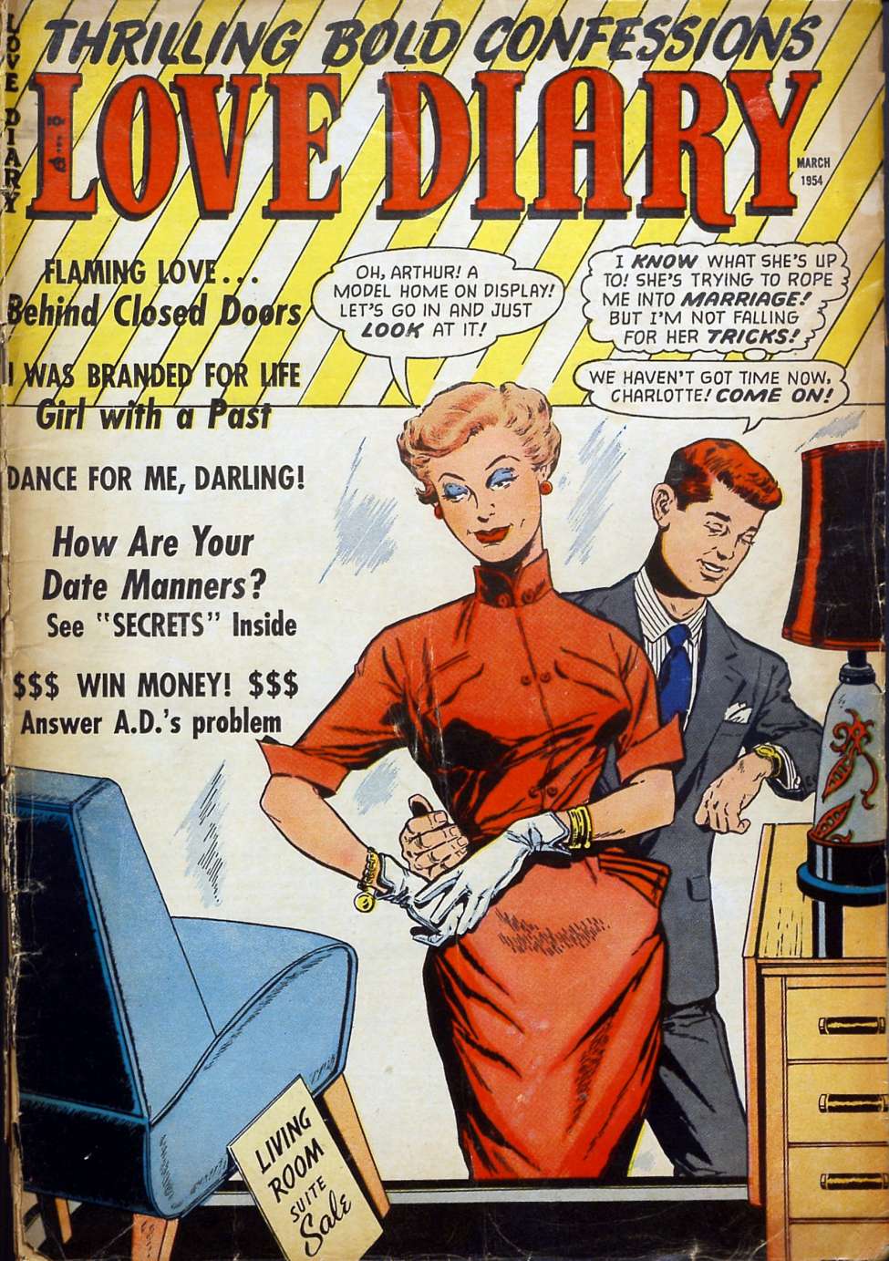 Comic Book Cover For Love Diary 41