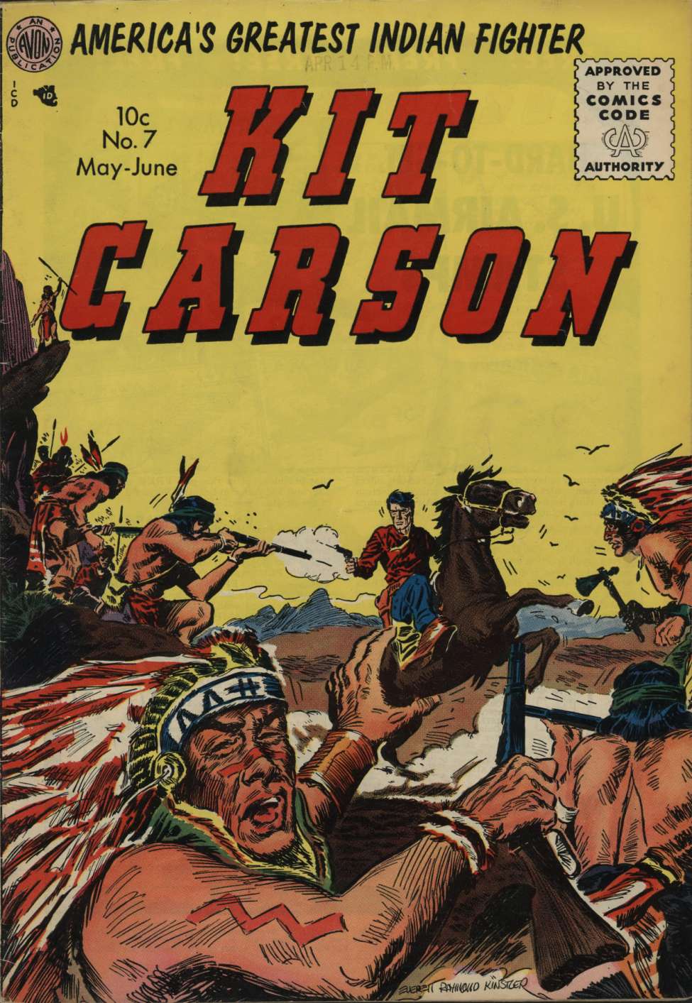 Book Cover For Kit Carson 7