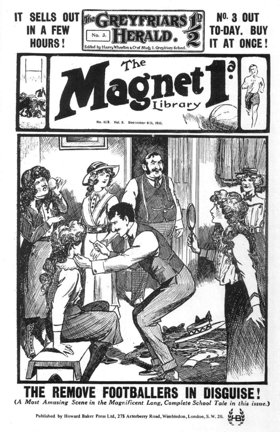 Book Cover For The Magnet 408 - The Rebels of the Remove