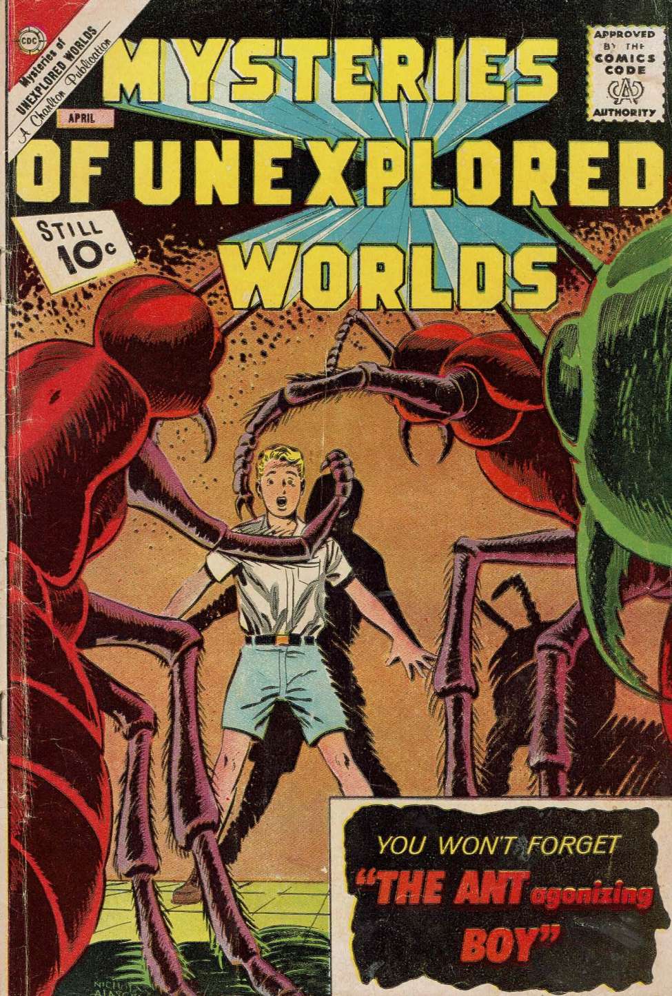 Book Cover For Mysteries of Unexplored Worlds 29