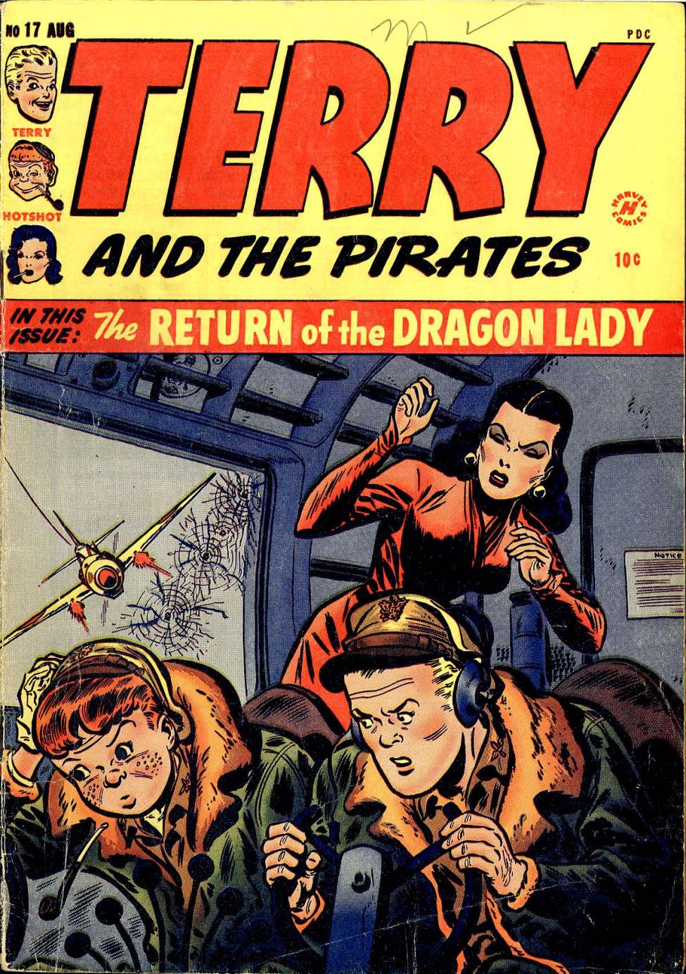 Comic Book Cover For Terry and the Pirates 17