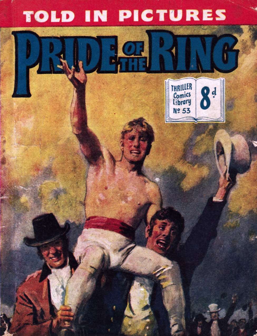 Book Cover For Thriller Comics Library 53 - Pride of the Ring