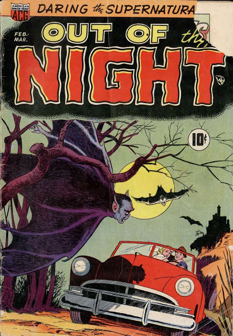 Book Cover For Out of the Night 1
