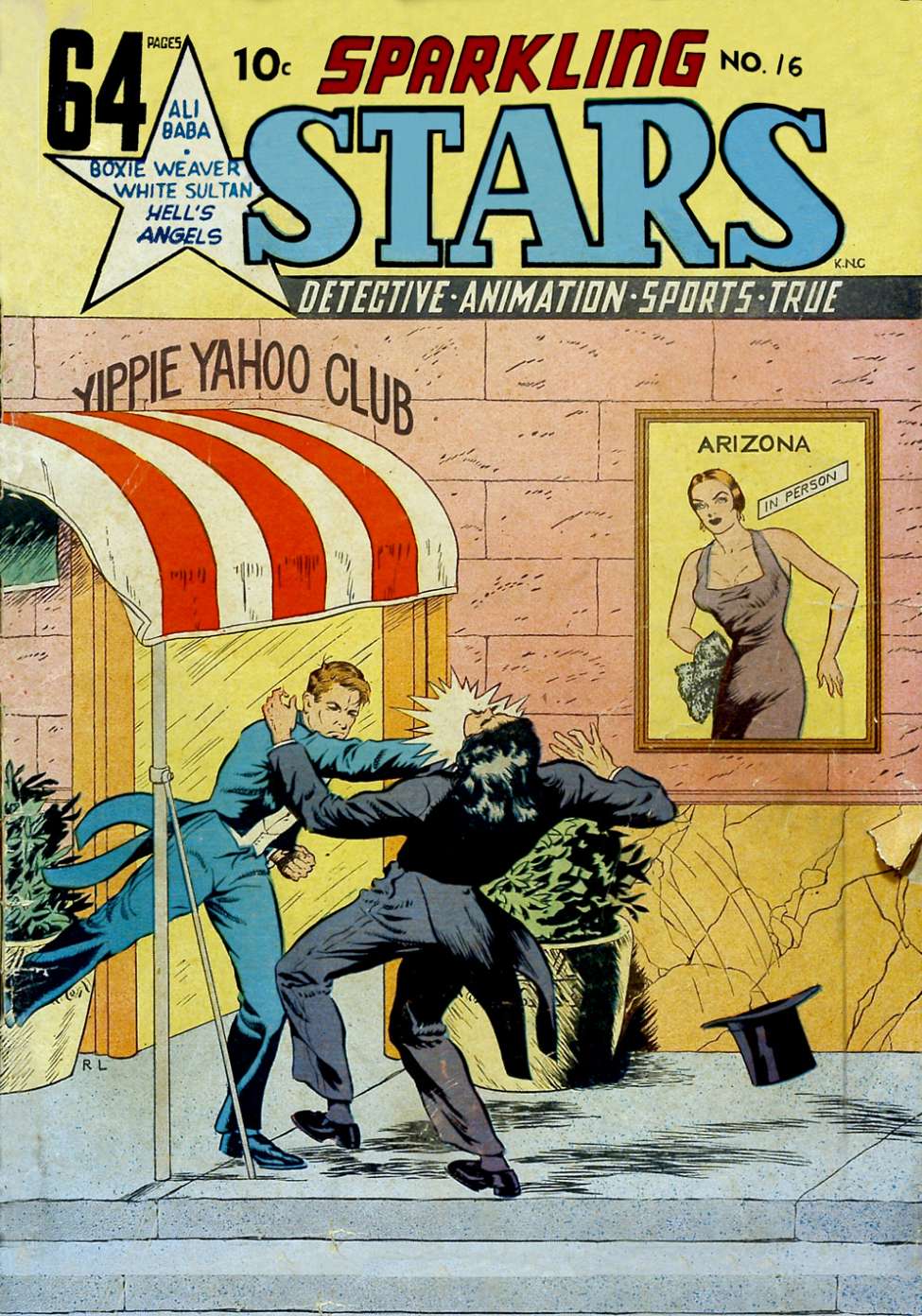 Comic Book Cover For Sparkling Stars 16