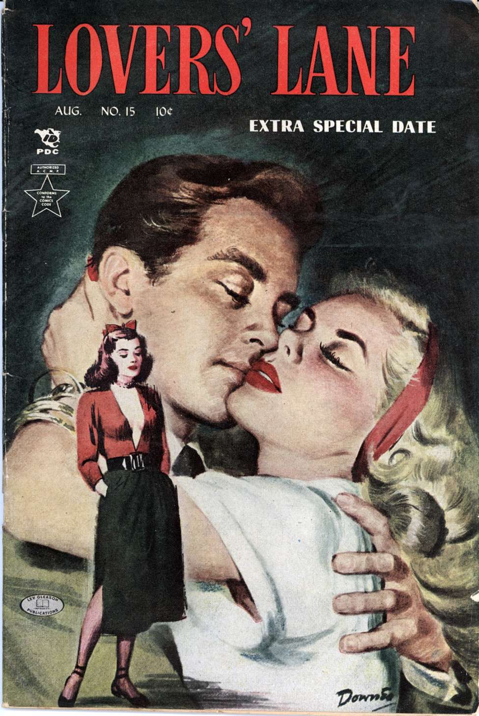 Comic Book Cover For Lovers' Lane 15