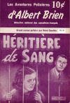Cover For Albert Brien 30 - H&eacute;riti&egrave;re de sang