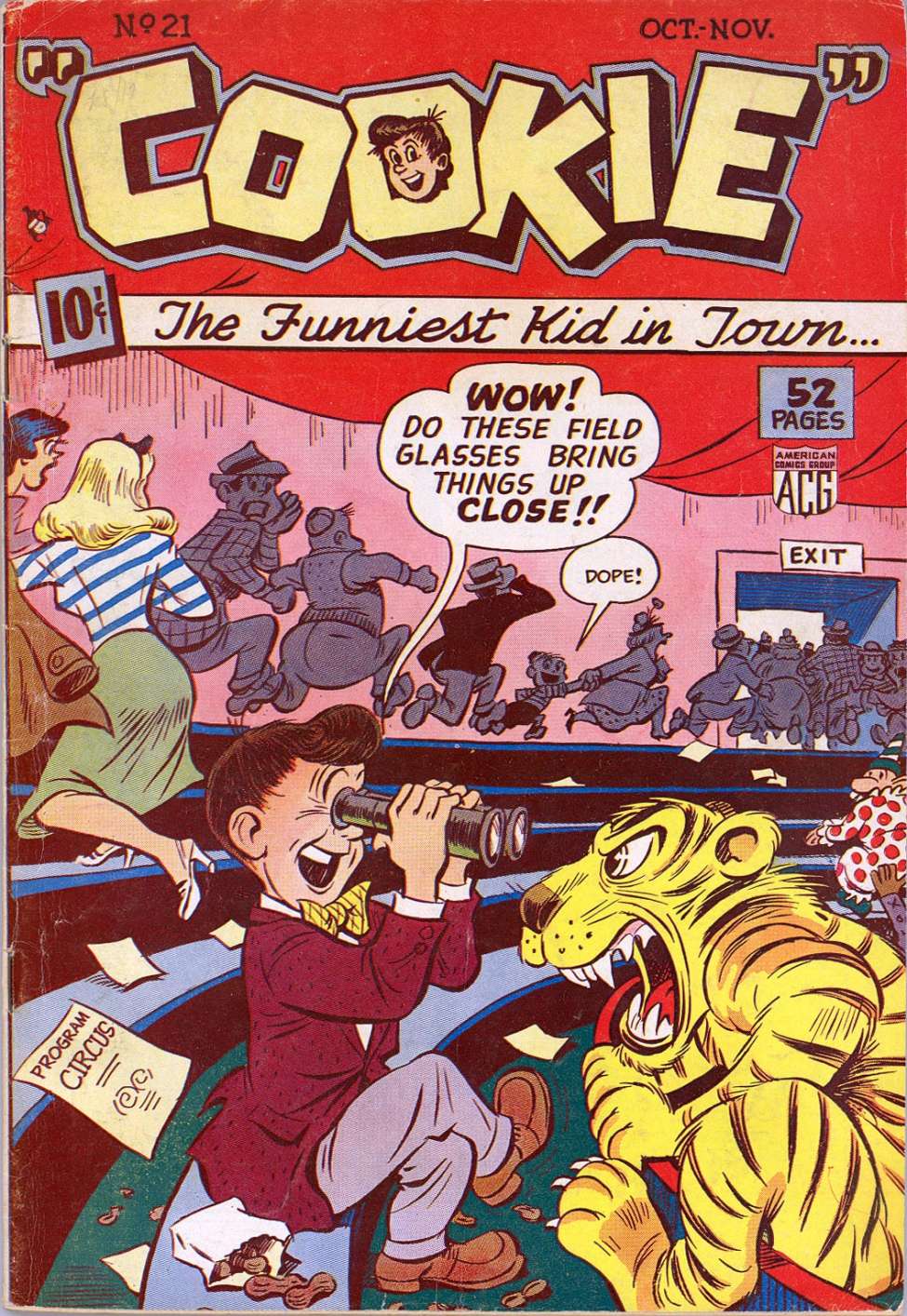 Comic Book Cover For Cookie 21
