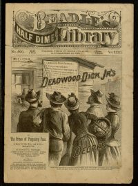 Large Thumbnail For Beadle's Half Dime Library 590 - Deadwood Dick Jr.'s Decree