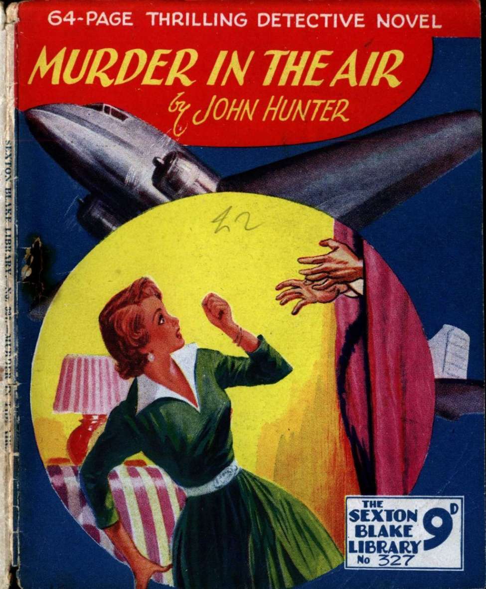 Book Cover For Sexton Blake Library S3 327 - Murder in the Air