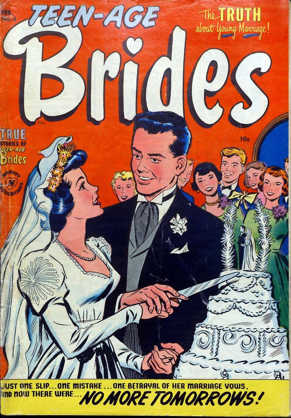 Book Cover For Teen-Age Brides 4 - Version 1