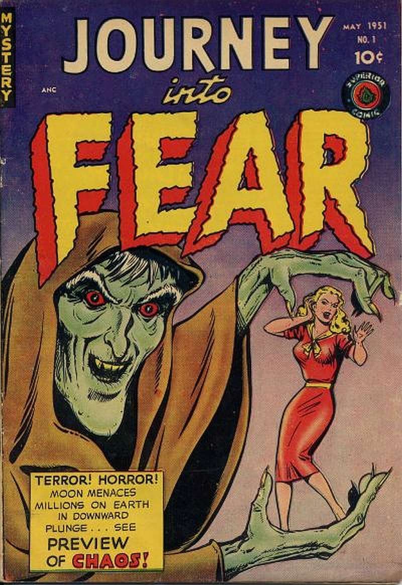 Comic Book Cover For Journey into Fear 1