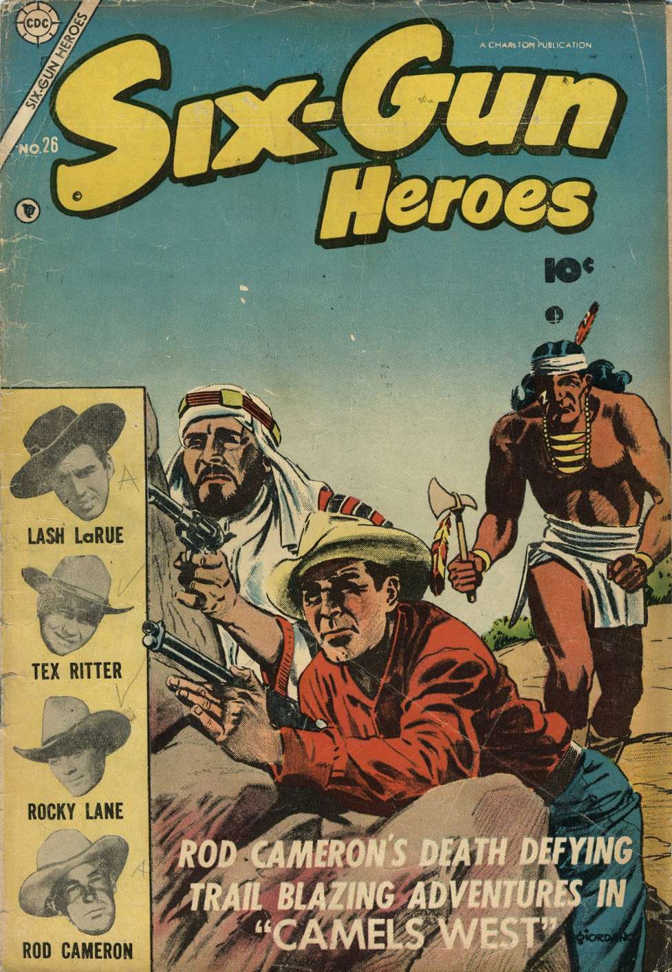 Comic Book Cover For Six-Gun Heroes 26