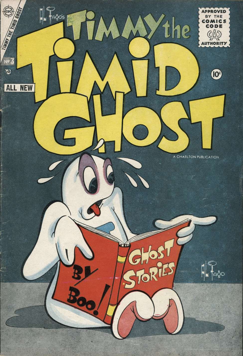 Comic Book Cover For Timmy the Timid Ghost 3
