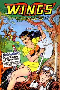 Large Thumbnail For Wings Comics 86 - Version 1