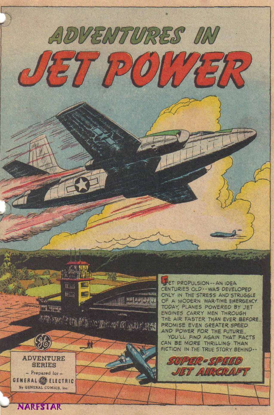 Comic Book Cover For Adventures in Jet Power APG-17-2-F