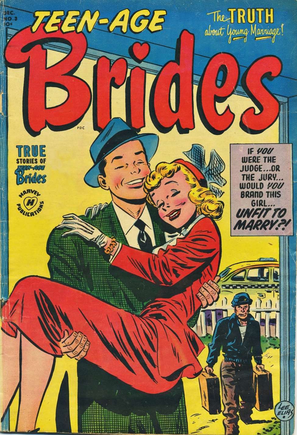 Book Cover For Teen-Age Brides 3