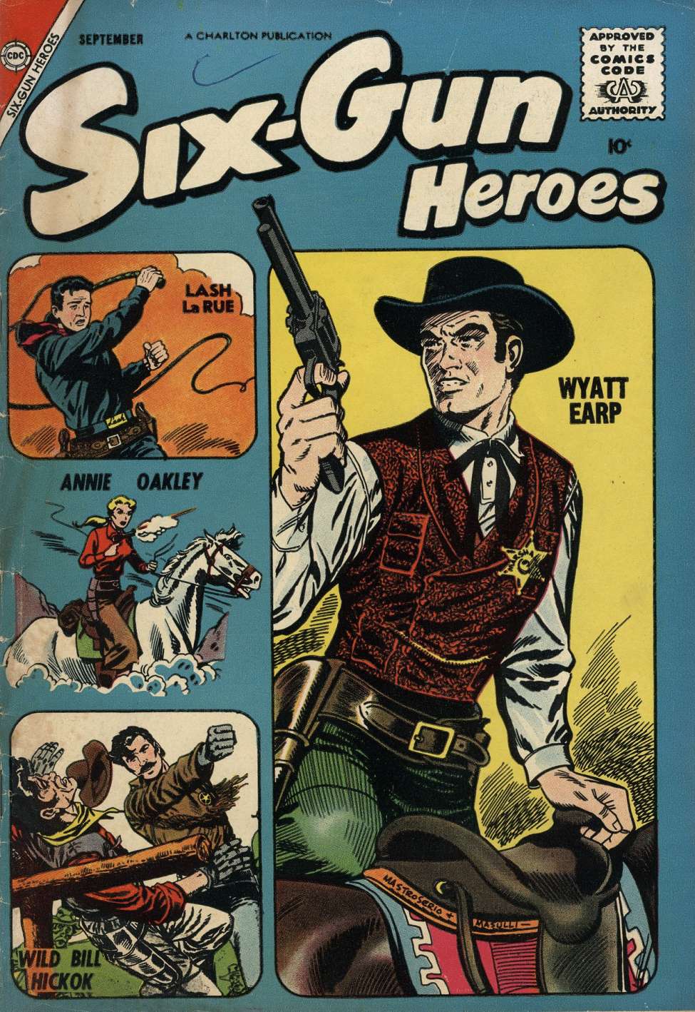 Comic Book Cover For Six-Gun Heroes 48