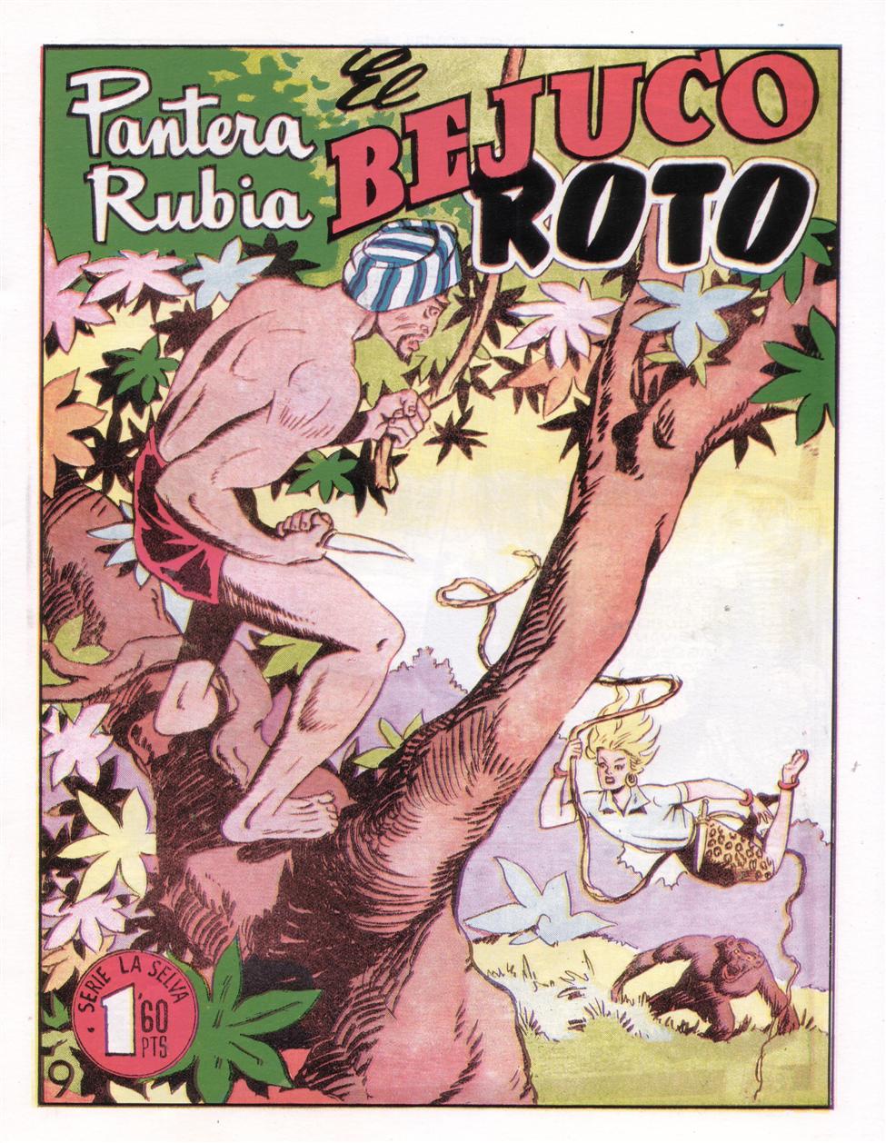 Book Cover For Pantera Rubia 5 - El Bejuco Roto