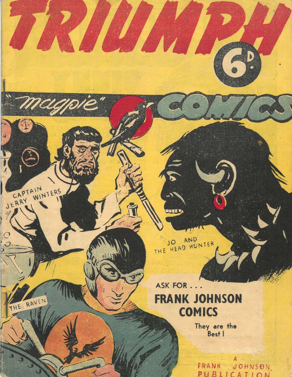 Book Cover For Triumph Comics