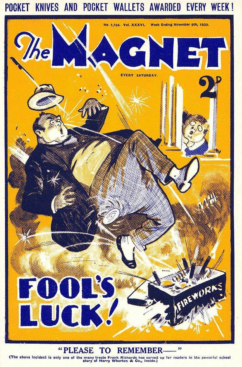 Book Cover For The Magnet 1134 - Fool's Luck!